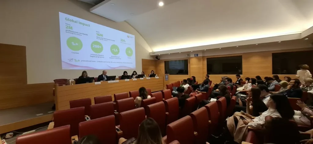 Asistentes en el auditorio de la sede de la FAO en Roma durante el World Food Forum 2026