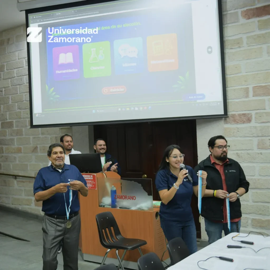 Docentes y organizadores del Departamento de Educación General y la DAE conducen las Olimpiadas del Conocimiento 2026 en el Auditorio 2