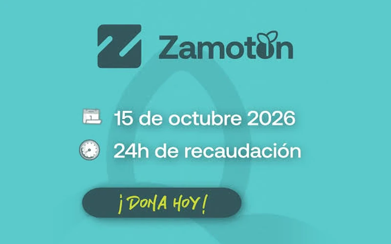 Pieza gráfica de Zamotón 2026: 15 de octubre de 2026, 24 horas de recaudación para el fondo de becas estudiantiles de Zamorano